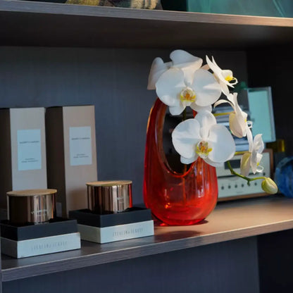 Vase en verre original