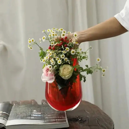 Vase en verre original