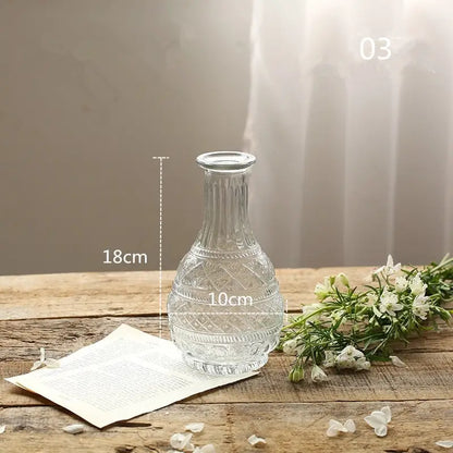 Vase en verre pas cher