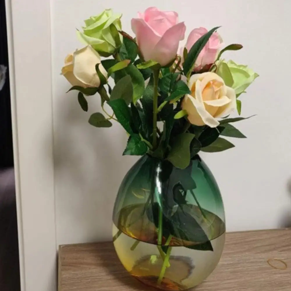 Vase en verre soufflé