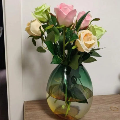 Vase en verre soufflé