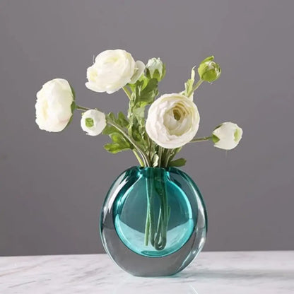 Vase en verre soufflé design
