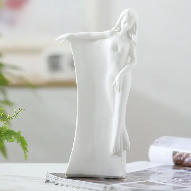 Vase forme femme