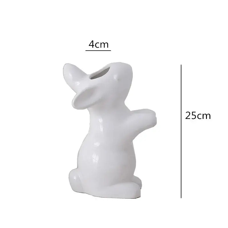 Vase lapin
