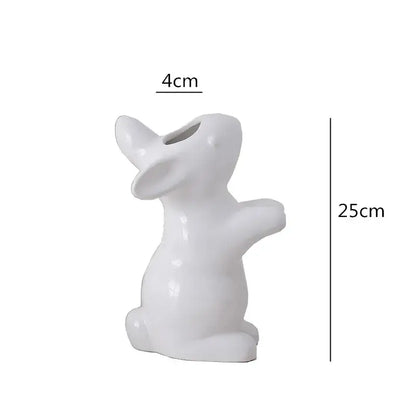 Vase lapin