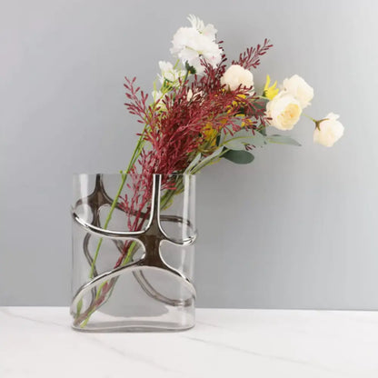 Vase moderne en verre