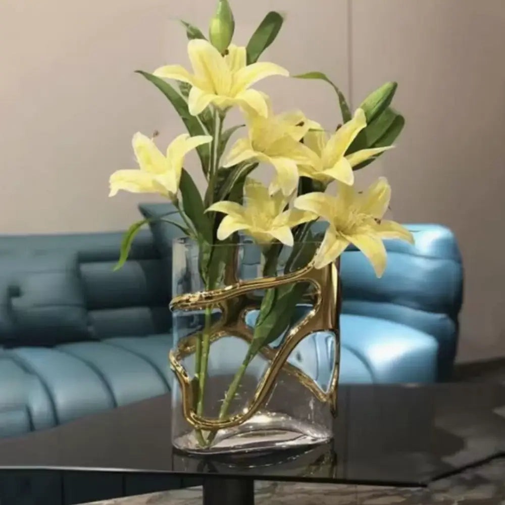 Vase moderne en verre