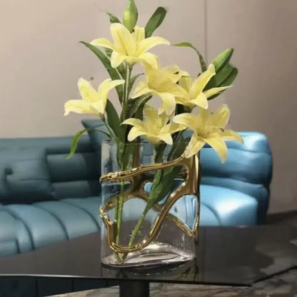 Vase moderne en verre