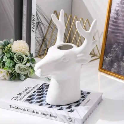 Vase tête de cerf