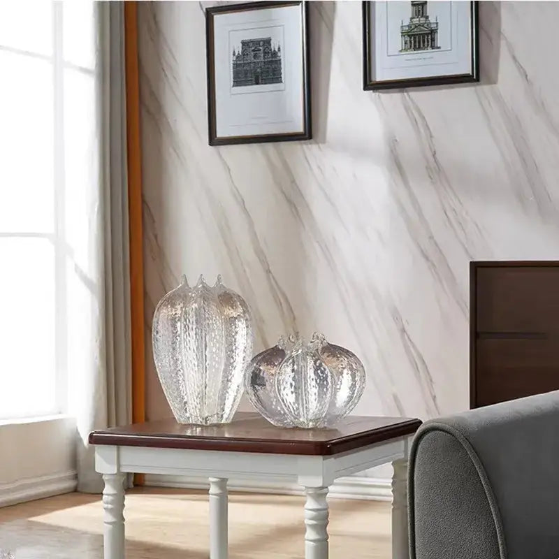 Vase transparent deco