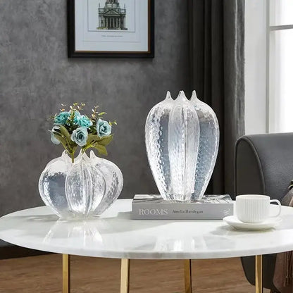 Vase transparent deco