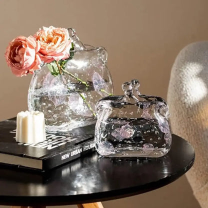 Vase transparent original