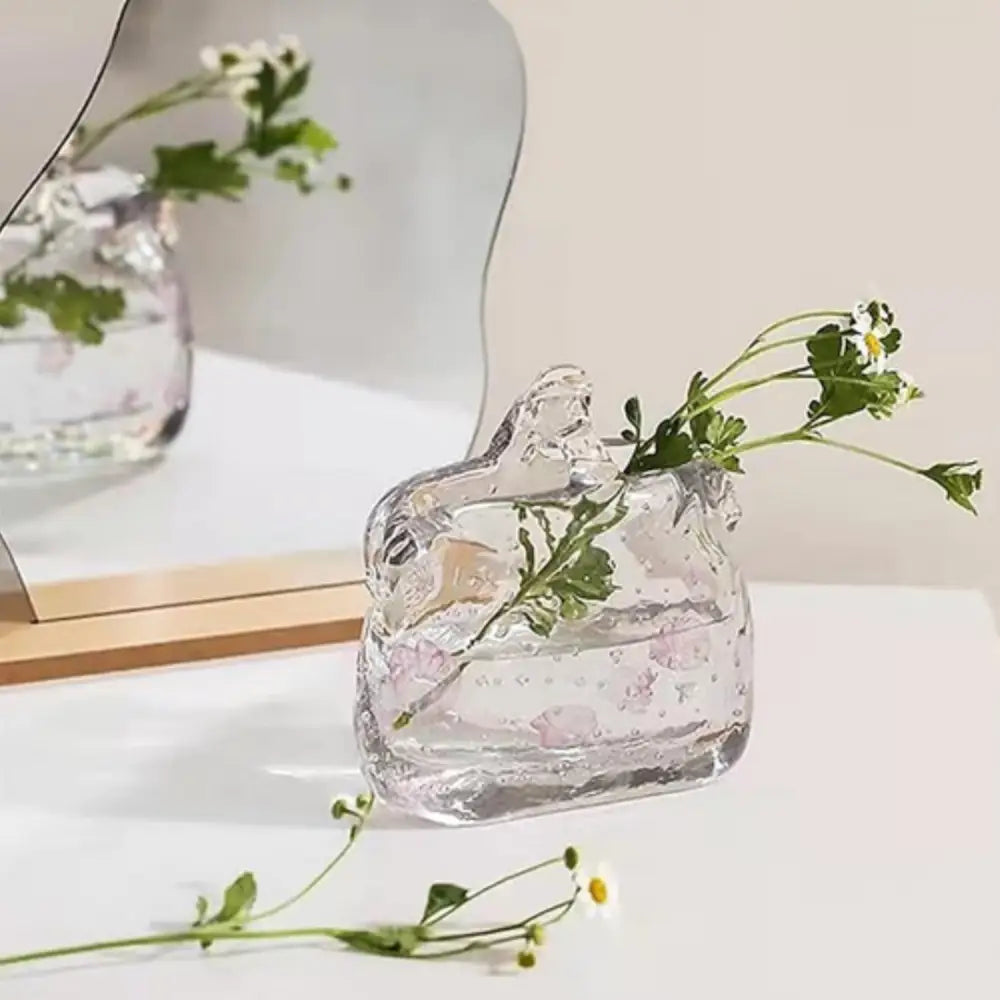 Vase transparent original