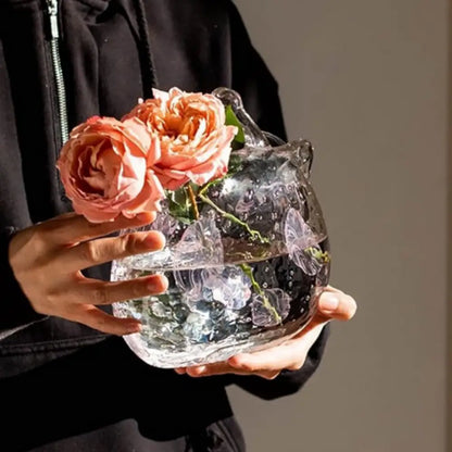 Vase transparent original