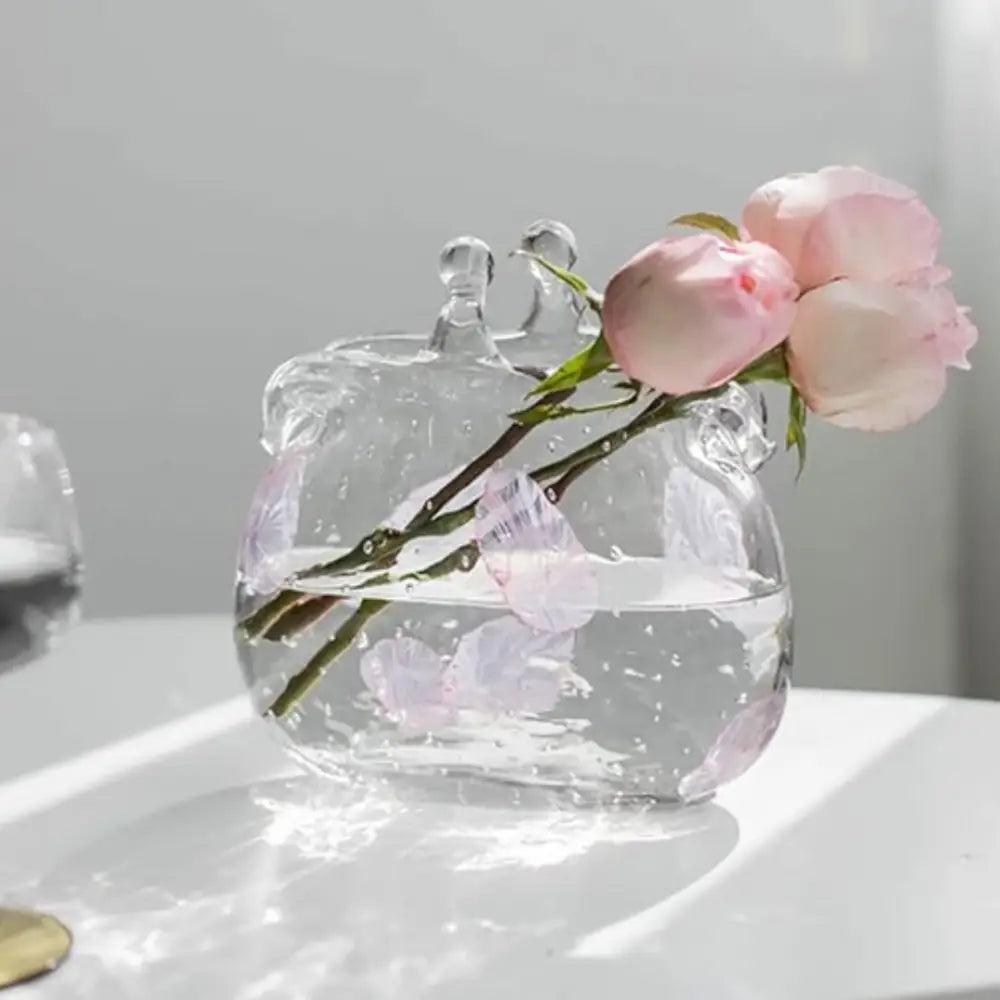 Vase transparent original