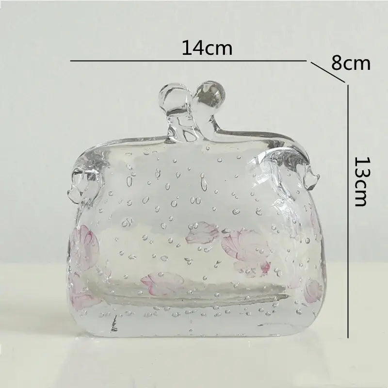 Vase transparent original