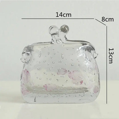 Vase transparent original