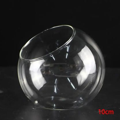 Vase verre boule