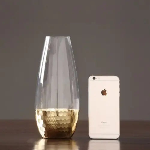 Vase verre transparent