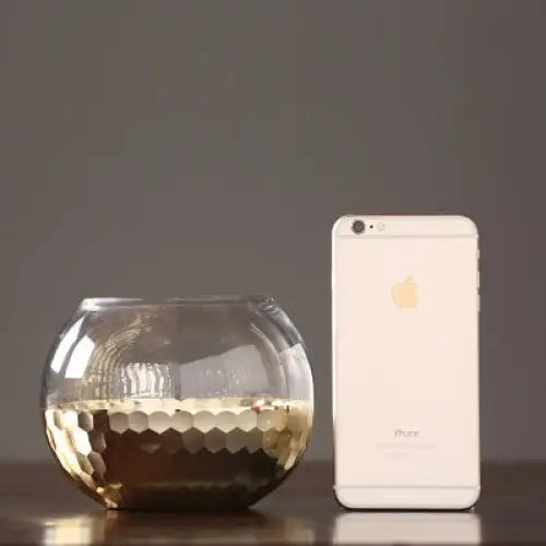 Vase verre transparent